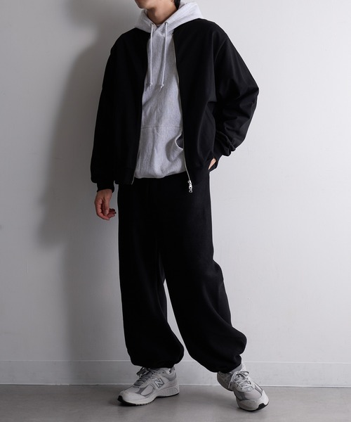 LOS ANGELES APPAREL（ロサンゼルスアパレル）の「【Los Angeles Apparel】Polar Fleece Sweatpant ポーラーフリース ワイドスウェットパンツ USA製 L-PF404 UNTR（スウェットパンツ・メンズ・ブラック/ブルー/ネイビー/ブラウン/グリーン・S/M/L/XL）」の10枚目の写真