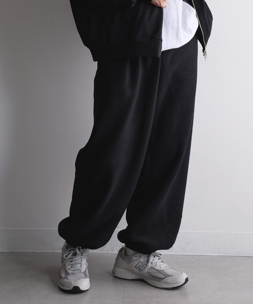 LOS ANGELES APPAREL（ロサンゼルスアパレル）の「【Los Angeles Apparel】Polar Fleece Sweatpant ポーラーフリース ワイドスウェットパンツ USA製 L-PF404 UNTR（スウェットパンツ・メンズ・ブラック/ブルー/ネイビー/ブラウン/グリーン・S/M/L/XL）」の6枚目の写真