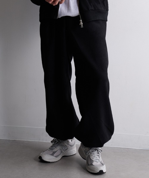 LOS ANGELES APPAREL（ロサンゼルスアパレル）の「【Los Angeles Apparel】Polar Fleece Sweatpant ポーラーフリース ワイドスウェットパンツ USA製 L-PF404 UNTR（スウェットパンツ・メンズ・ブラック/ブルー/ネイビー/ブラウン/グリーン・S/M/L/XL）」の7枚目の写真