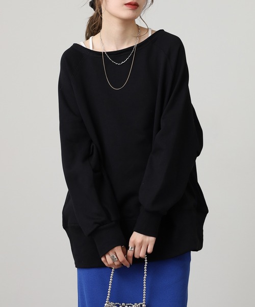 【新品タグ付き】ボートネックワイドスウェット FRAMeWORK｜≪一部カラーWEB限定 / 追加予約≫ボートネック