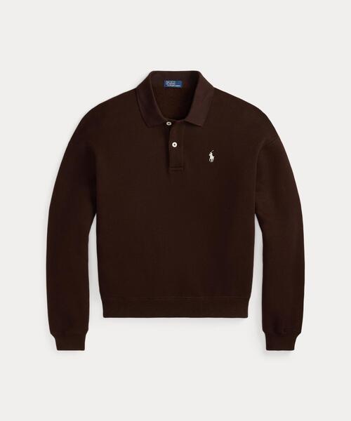 ポロカラー フリース プルオーバー（その他トップス）｜POLO RALPH