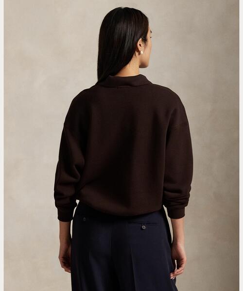 ポロカラー フリース プルオーバー（その他トップス）｜POLO RALPH