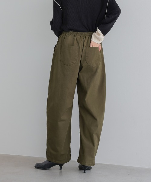 itto...(イット)の「ストレッチツイルカーブパンツ(チノパンツ・レディース・カーキ/ブラック/ベージュ・L/M)」の21枚目の写真