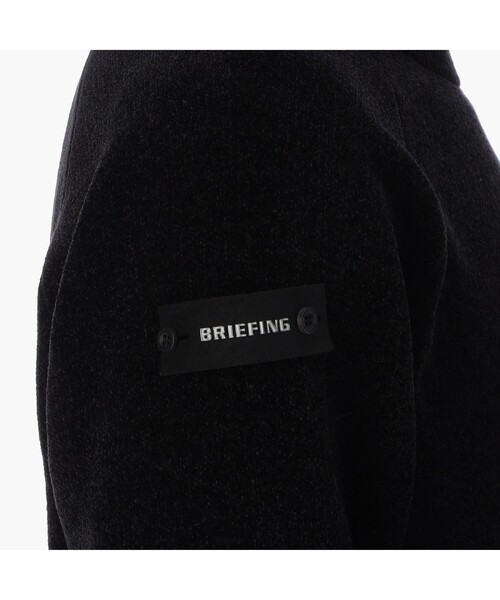 BRIEFING（ブリーフィング）の「【BRIEFING GOLF／ブリーフィングゴルフ】MEN’S MOLE YARN LOGO CREWNECK KNIT（ニット/セーター・メンズ・アイボリー/ブラック/グレー/ネイビー・M/XL/L）」の11枚目の写真