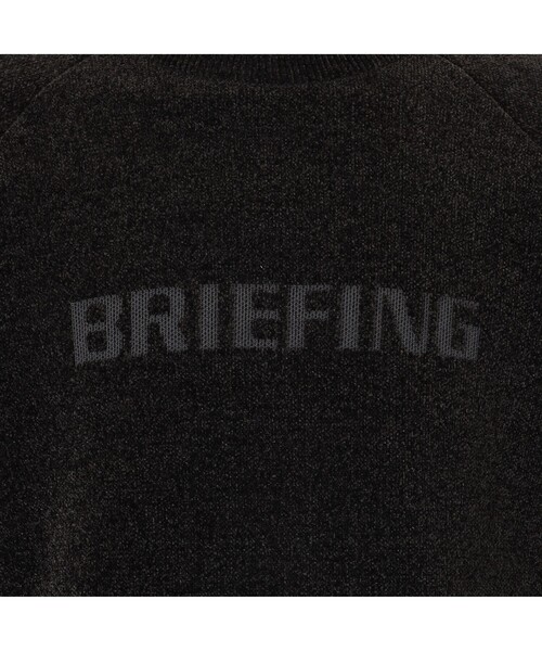 BRIEFING（ブリーフィング）の「【BRIEFING GOLF／ブリーフィングゴルフ】MEN’S MOLE YARN LOGO CREWNECK KNIT（ニット/セーター・メンズ・アイボリー/ブラック/グレー/ネイビー・M/XL/L）」の18枚目の写真