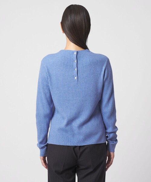 A DAY IN THE LIFE UNITED ARROWS（アデイインザライフユナイテッドアローズ）の「リブ ハイネックニット＜A DAY IN THE LIFE＞（ニット/セーター・レディース・イエロー/コバルトブルー/ナチュラル・FREE）」の12枚目の写真