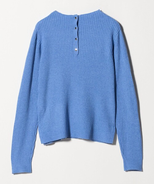 A DAY IN THE LIFE UNITED ARROWS（アデイインザライフユナイテッドアローズ）の「リブ ハイネックニット＜A DAY IN THE LIFE＞（ニット/セーター・レディース・イエロー/コバルトブルー/ナチュラル・FREE）」の14枚目の写真