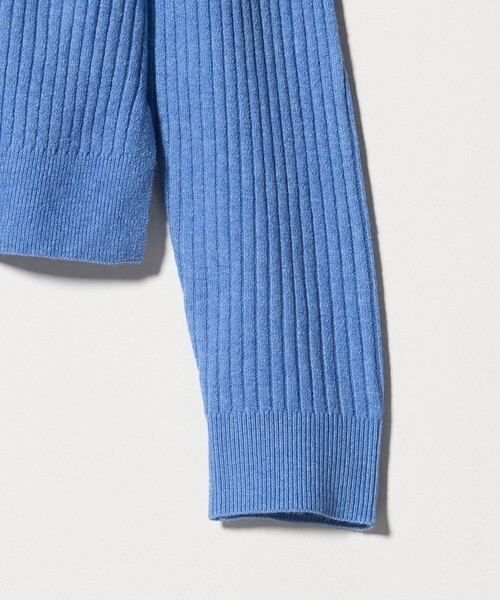 A DAY IN THE LIFE UNITED ARROWS（アデイインザライフユナイテッドアローズ）の「リブ ハイネックニット＜A DAY IN THE LIFE＞（ニット/セーター・レディース・イエロー/コバルトブルー/ナチュラル・FREE）」の16枚目の写真
