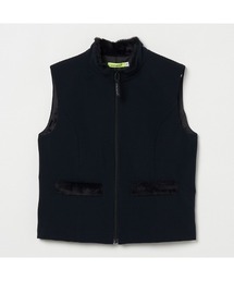VIVA HEART フリースベスト ネイビー VIVA HEART フリースベスト