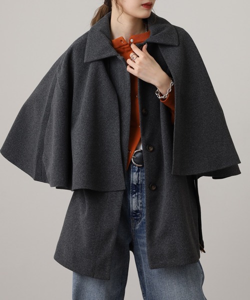 セール】ニットモッサ マルチウェイケープコート（その他アウター