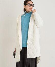 《着回し力抜群》ベスト＋キルティングロングコート