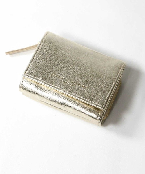 Gready Brilliant(グレディブリリアン)の「GIANNIウォレット(財布・レディース・ゴールド/シルバー・FREE)」の1枚目の写真