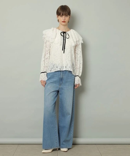 CADUNE 総レースブラウス 総レースブラウス（シャツ/ブラウス）｜CADUNE（カデュネ）の