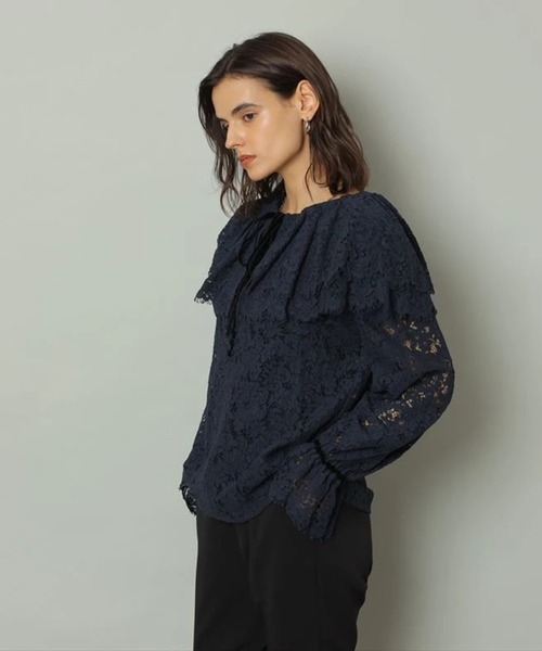 CADUNE（カデュネ）の「総レースブラウス（シャツ/ブラウス）」 - WEAR