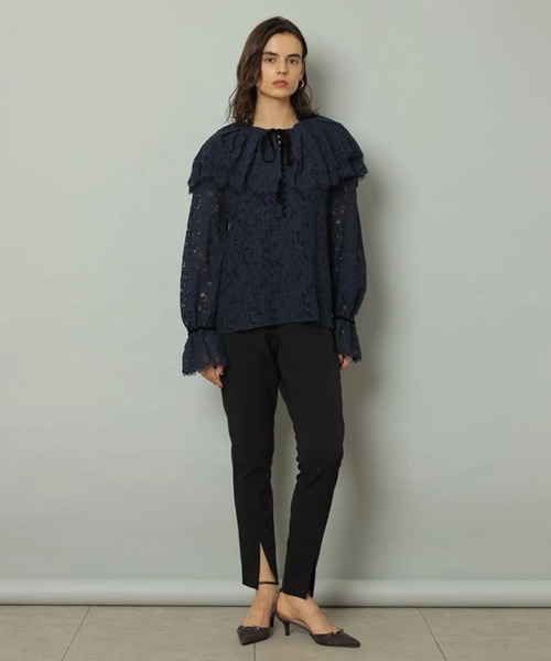 セール】総レースブラウス（シャツ/ブラウス）｜CADUNE（カデュネ）の
