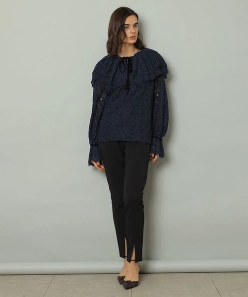 総レースブラウス（シャツ/ブラウス）｜CADUNE（カデュネ）の