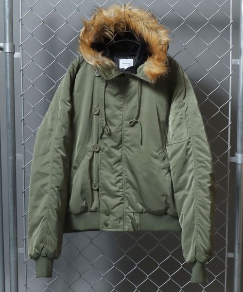 セール】Polyester Twill N-2B Flight Jacket/ポリツイル N-2B