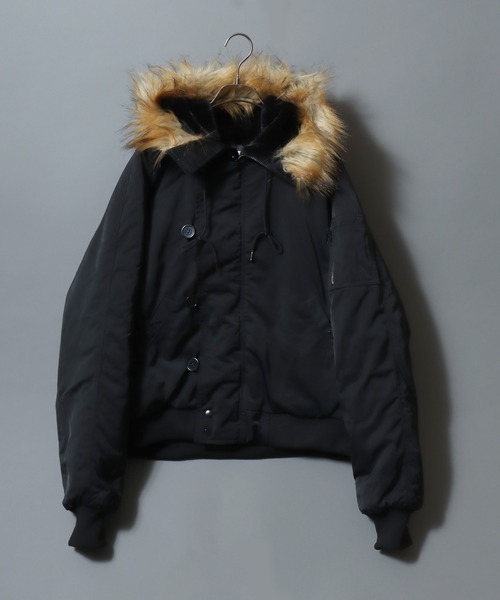 セール】Polyester Twill N-2B Flight Jacket/ポリツイル N-2B