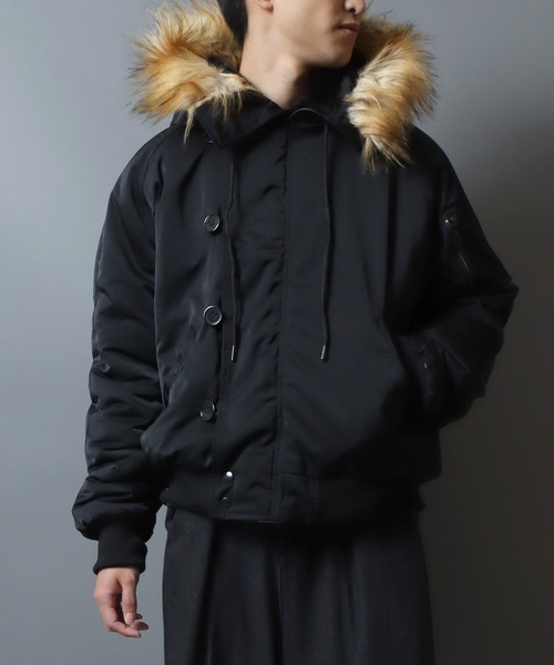 セール】Polyester Twill N-2B Flight Jacket/ポリツイル N-2B