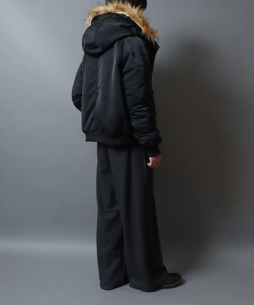 セール】Polyester Twill N-2B Flight Jacket/ポリツイル N-2B