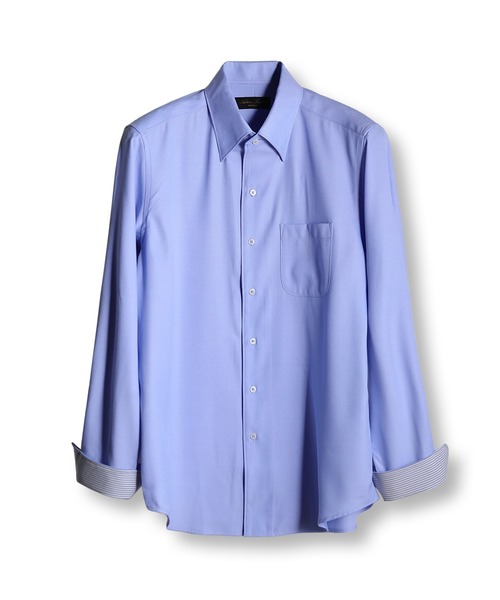 MEN'S BIGI(メンズビギ)の「【ACTIVE TAILOR/アクティブテイラー】COOL MAX ロイヤルオックスドレスシャツ<吸水速乾/イージーケア>(シャツ/ブラウス・メンズ・サックスブルー/ホワイト・02/03/04)」の3枚目の写真