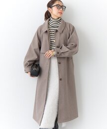 un dix cors | 《大人のこなれ感》アレンジカラーシングルロングコート(チェスターコート)