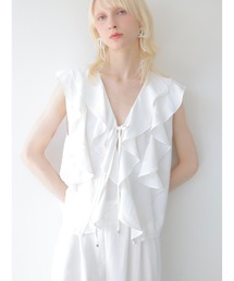 front frill open tops