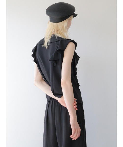 swane(スワネ)の「front frill open tops(シャツ/ブラウス・レディース・ホワイト・FREE)」の18枚目の写真