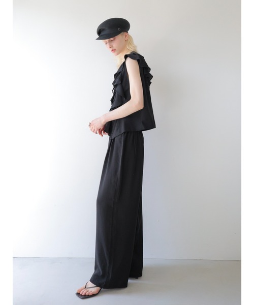 swane(スワネ)の「front frill open tops(シャツ/ブラウス・レディース・ホワイト・FREE)」の14枚目の写真
