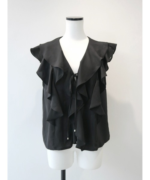 swane(スワネ)の「front frill open tops(シャツ/ブラウス・レディース・ホワイト・FREE)」の21枚目の写真