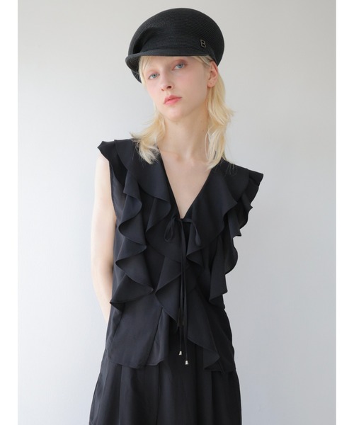 swane(スワネ)の「front frill open tops(シャツ/ブラウス・レディース・ホワイト・FREE)」の19枚目の写真