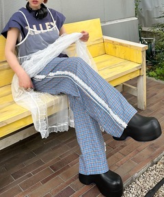 Embroidery Easy Pants/エンブロイダリーイージーパンツ【MAISON