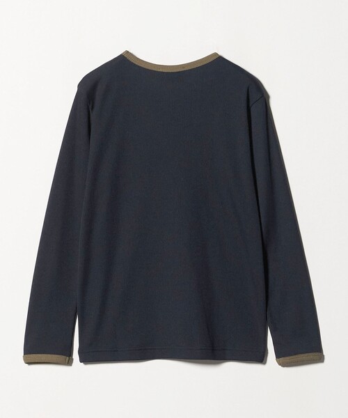 UNITED ARROWS(ユナイテッドアローズ)の「リブ バイカラー パイピング カットソー(Tシャツ/カットソー・レディース・オフホワイト/ダークブラウン/ダークグレー/ネイビー/ベージュ・FREE)」の22枚目の写真