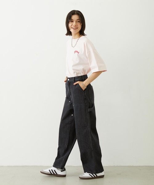 MILKFED.（ミルクフェド）の「TRIPLE ICE WIDE S/S TEE（Tシャツ/カットソー・レディース・ライトピンク/ネイビー/ホワイト・L/M）」の10枚目の写真