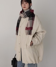 shetila（シェティラ）の「360度 美シルエット モンスターミリタリーコート 【中綿/裾ドロスト】（ミリタリージャケット）」