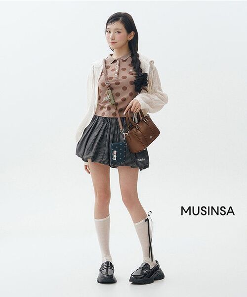 AVANDRESS（アバンドレス ）の「ネット レーシー フード ジップアップ - 2COL（パーカー・レディース・ブラック/アイボリー・FREE）」の3枚目の写真