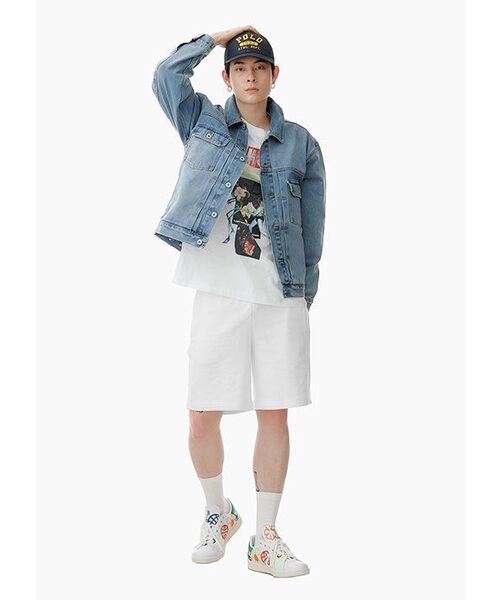 MUSINSA STANDARD（ムシンサスタンダード）の「スウェットショーツ[クリーム]（その他パンツ・メンズ・その他・SMALL/MEDIUM/LARGE/X-LARGE/XX-LARGE）」の11枚目の写真