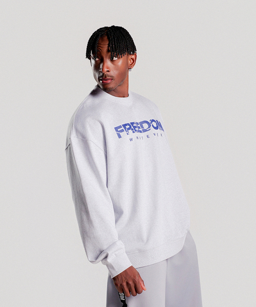 FREEDOM(フリーダム)の「フィッシャーロゴスウェットシャツ(メランジ)(スウェット・メンズ・その他・XXXX-LARGE/LARGE/X-LARGE/XX-LARGE/XXX-LARGE)」の1枚目の写真