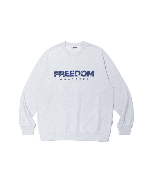 FREEDOM(フリーダム)の「フィッシャーロゴスウェットシャツ(メランジ)(スウェット・メンズ・その他・XXXX-LARGE/LARGE/X-LARGE/XX-LARGE/XXX-LARGE)」の3枚目の写真