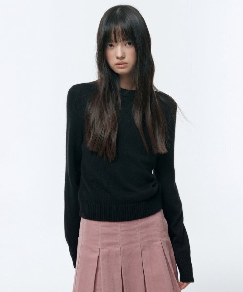 MUSINSA STANDARD WOMAN（ムシンサスタンダードウーマン）の「ウィメンズ コーデュロイ プリーツ ミニスカート [ピンク]（スカート・レディース・その他・SMALL/MEDIUM/LARGE/X-SMALL）」の3枚目の写真