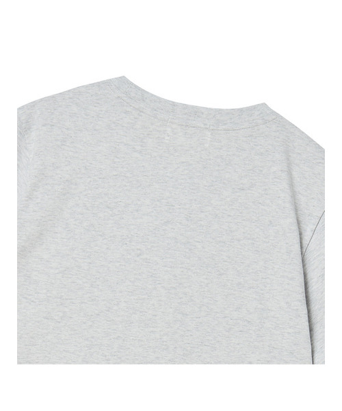 THE GREEN LAB（ザグリーンラボ）の「GREEN VIBES ONLY テクスチャーレタリング半袖Tシャツ [メランジグレー]（Tシャツ/カットソー・レディース・その他・FREE）」の13枚目の写真