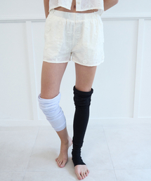 NUAKLE（ヌアクル）の「Lace Banding Shorts_Ivory（その他パンツ・レディース）」