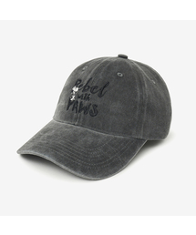 VTWO（ブイツー）の「レベル スヌーピー ストーンウォッシュド ボールキャップ (チャコール)（キャップ）」