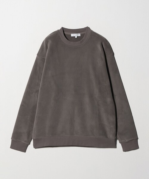 A DAY IN THE LIFE UNITED ARROWS（アデイインザライフユナイテッドアローズ）の「ボンディング コーデュロイ スウェット＜A DAY IN THE LIFE＞（スウェット・メンズ・オフホワイト/ネイビー/ダークグレー/モカ・S/M/L）」の4枚目の写真