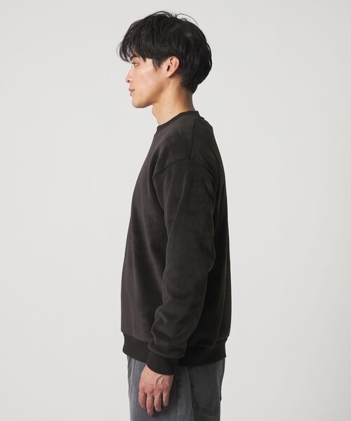 A DAY IN THE LIFE UNITED ARROWS（アデイインザライフユナイテッドアローズ）の「ボンディング コーデュロイ スウェット＜A DAY IN THE LIFE＞（スウェット・メンズ・オフホワイト/ネイビー/ダークグレー/モカ・S/M/L）」の9枚目の写真