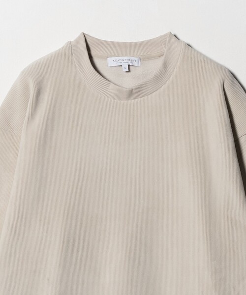 A DAY IN THE LIFE UNITED ARROWS（アデイインザライフユナイテッドアローズ）の「ボンディング コーデュロイ スウェット＜A DAY IN THE LIFE＞（スウェット・メンズ・オフホワイト/ネイビー/ダークグレー/モカ・S/M/L）」の17枚目の写真