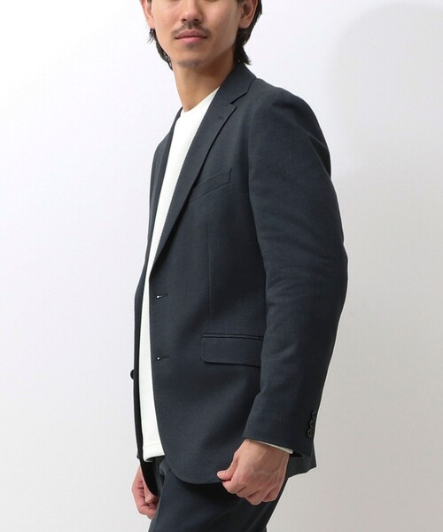 NOLLEY'S LIGHT(ノーリーズライト)の「《ビジカジ/セットアップ対応》ソフトサーモジャケット(テーラードジャケット・メンズ・ブラウン系その他/グレー/ネイビー・S/M/L/XL)」の19枚目の写真