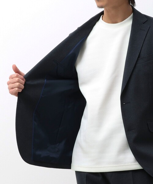 NOLLEY'S LIGHT(ノーリーズライト)の「《ビジカジ/セットアップ対応》ソフトサーモジャケット(テーラードジャケット・メンズ・ブラウン系その他/グレー/ネイビー・S/M/L/XL)」の22枚目の写真