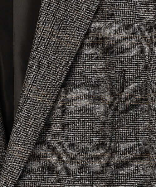 NOLLEY'S LIGHT(ノーリーズライト)の「《ビジカジ/セットアップ対応》ソフトサーモジャケット(テーラードジャケット・メンズ・ブラウン系その他/グレー/ネイビー・S/M/L/XL)」の4枚目の写真