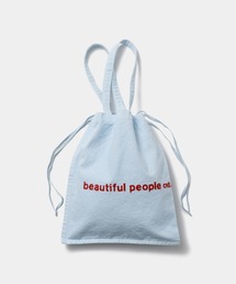 beautiful people（ビューティフルピープル）の「brushed logo        tote bag（トートバッグ）」